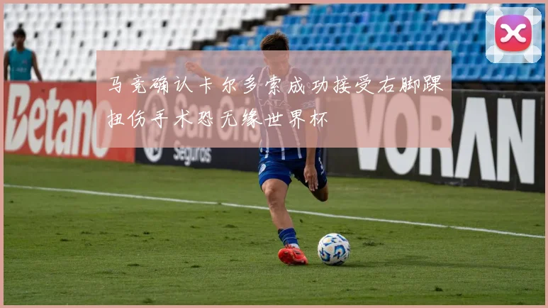 马竞确认卡尔多索成功接受右脚踝扭伤手术恐无缘世界杯